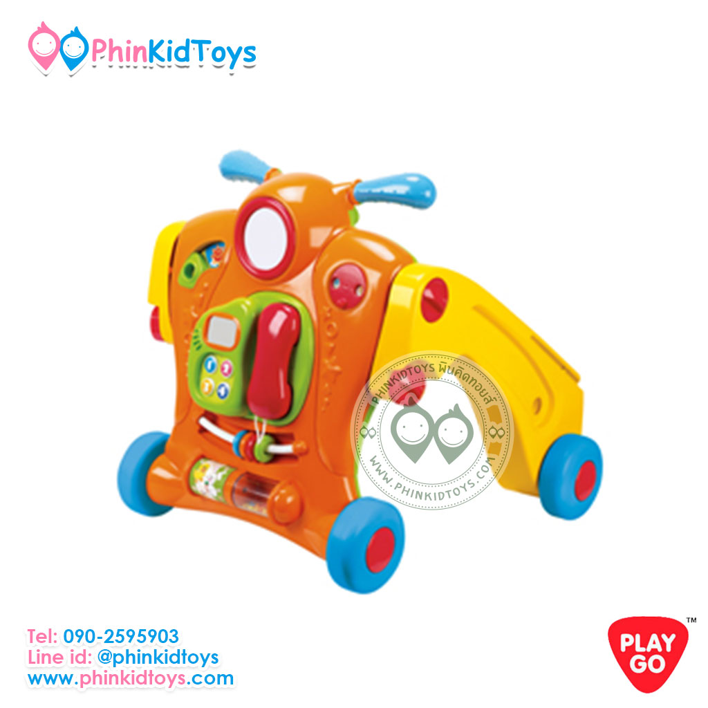 2446 Playgo 2in1 Baby Walker 2อิน1 รถขาไถและรถหัดเดิน