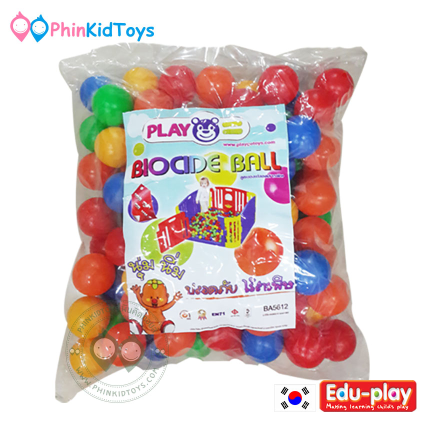Biocide Balls บอลไร้สาร Eduplay 58 mm 100 ลูก