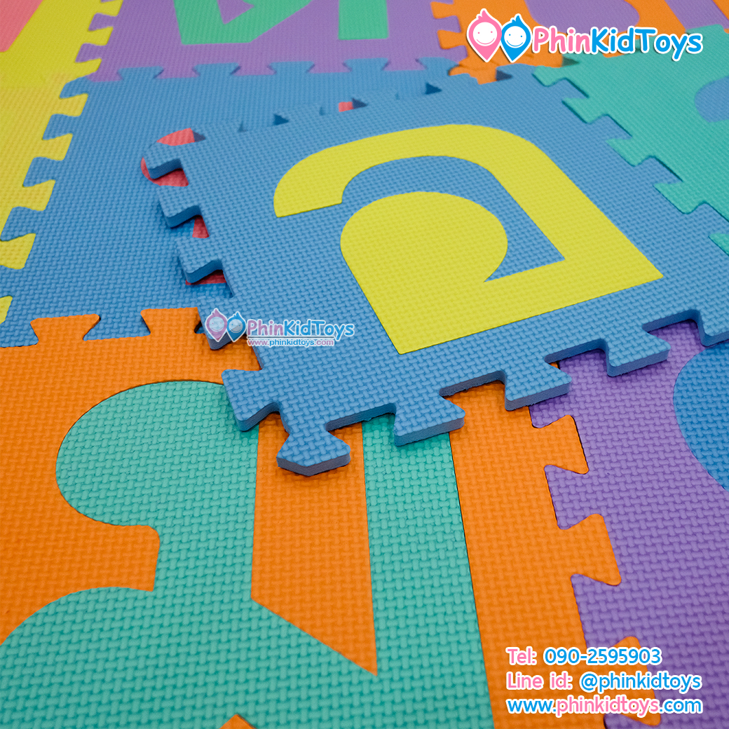 EVA แผ่นรองคลานแบบจิ๊กซอร์ ก-ฮ จำนวน 44 ชิ้น