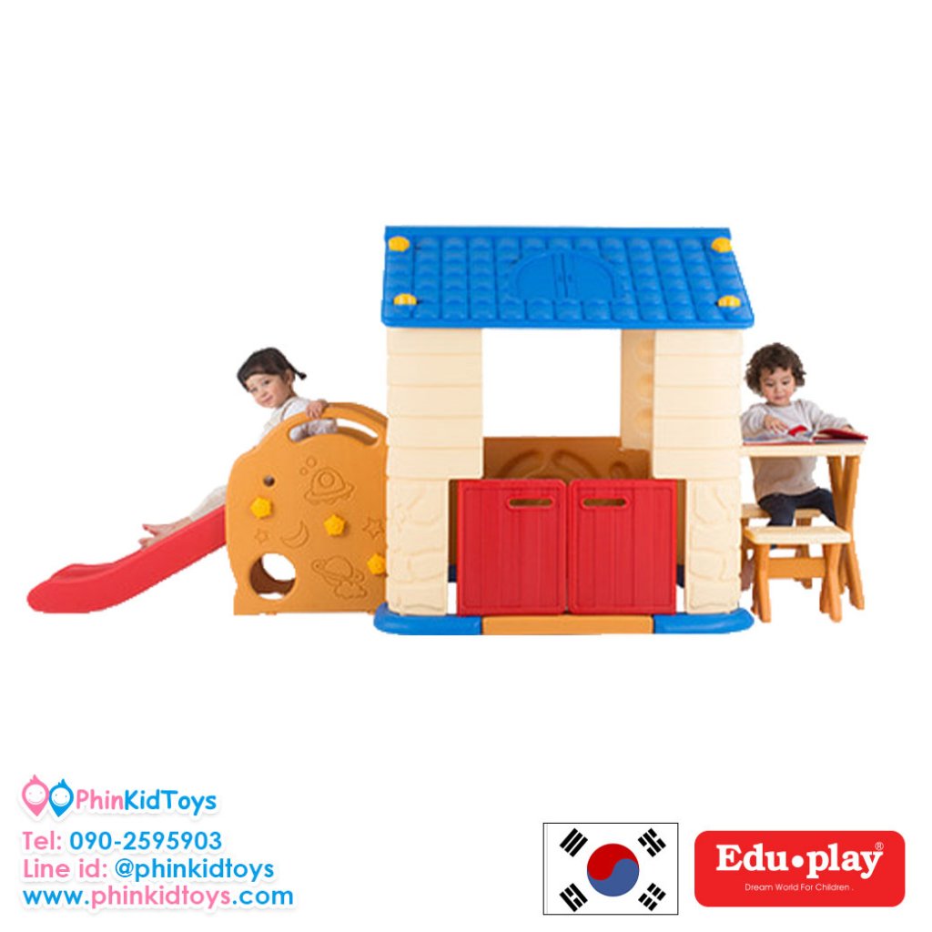 บ้านสไลด์พร้อมโต๊ะเก้าอี้ Eduplay PH-TBSL48-3