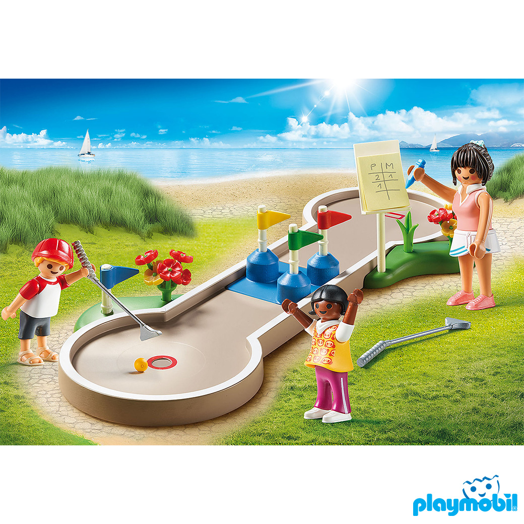 Playmobil 70092 Camping Mini Golf Figure เพลย์โมบิล แคมป์ สนามมินิกอล์ฟ