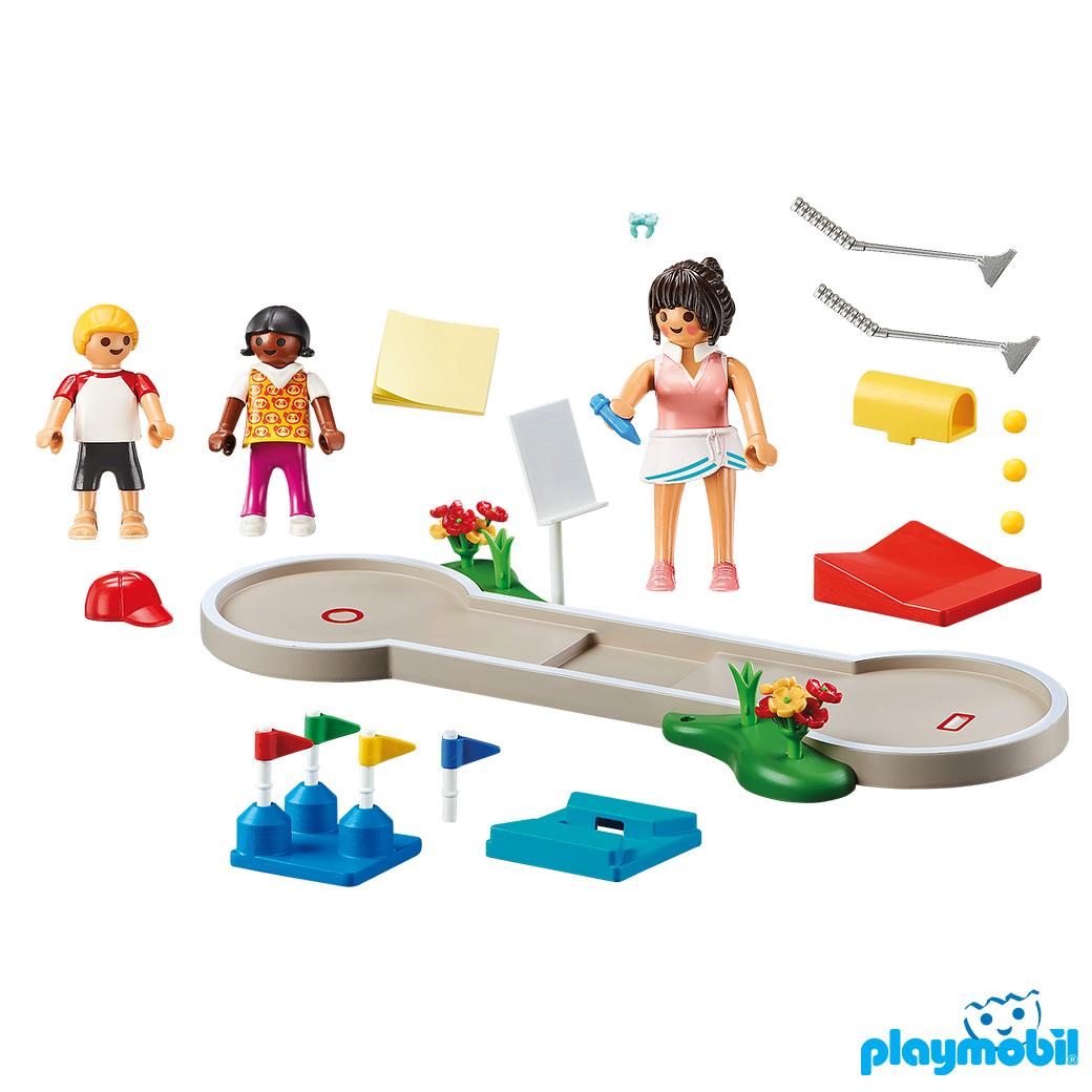 Playmobil 70092 Camping Mini Golf Figure เพลย์โมบิล แคมป์ สนามมินิกอล์ฟ