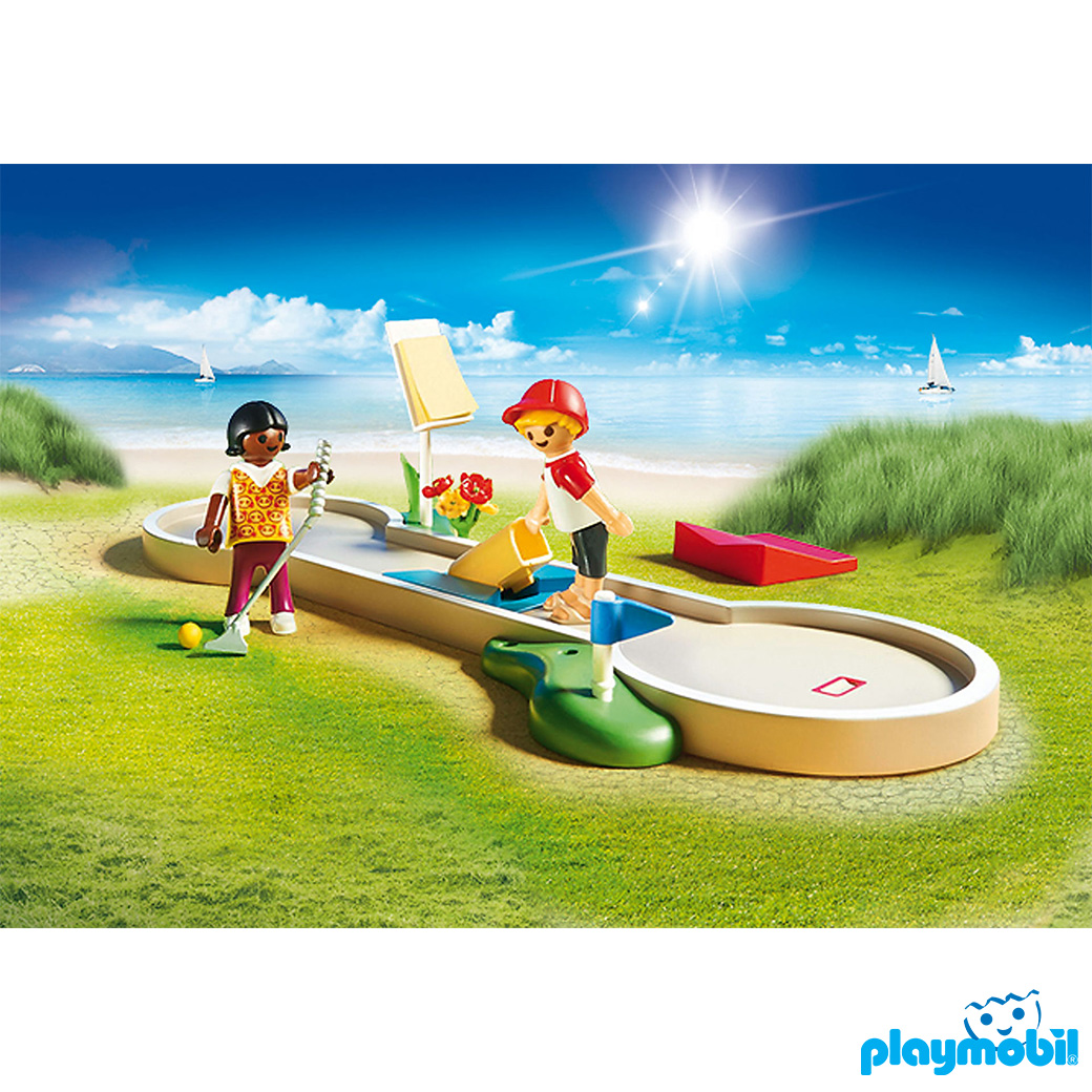 Playmobil 70092 Camping Mini Golf Figure เพลย์โมบิล แคมป์ สนามมินิกอล์ฟ