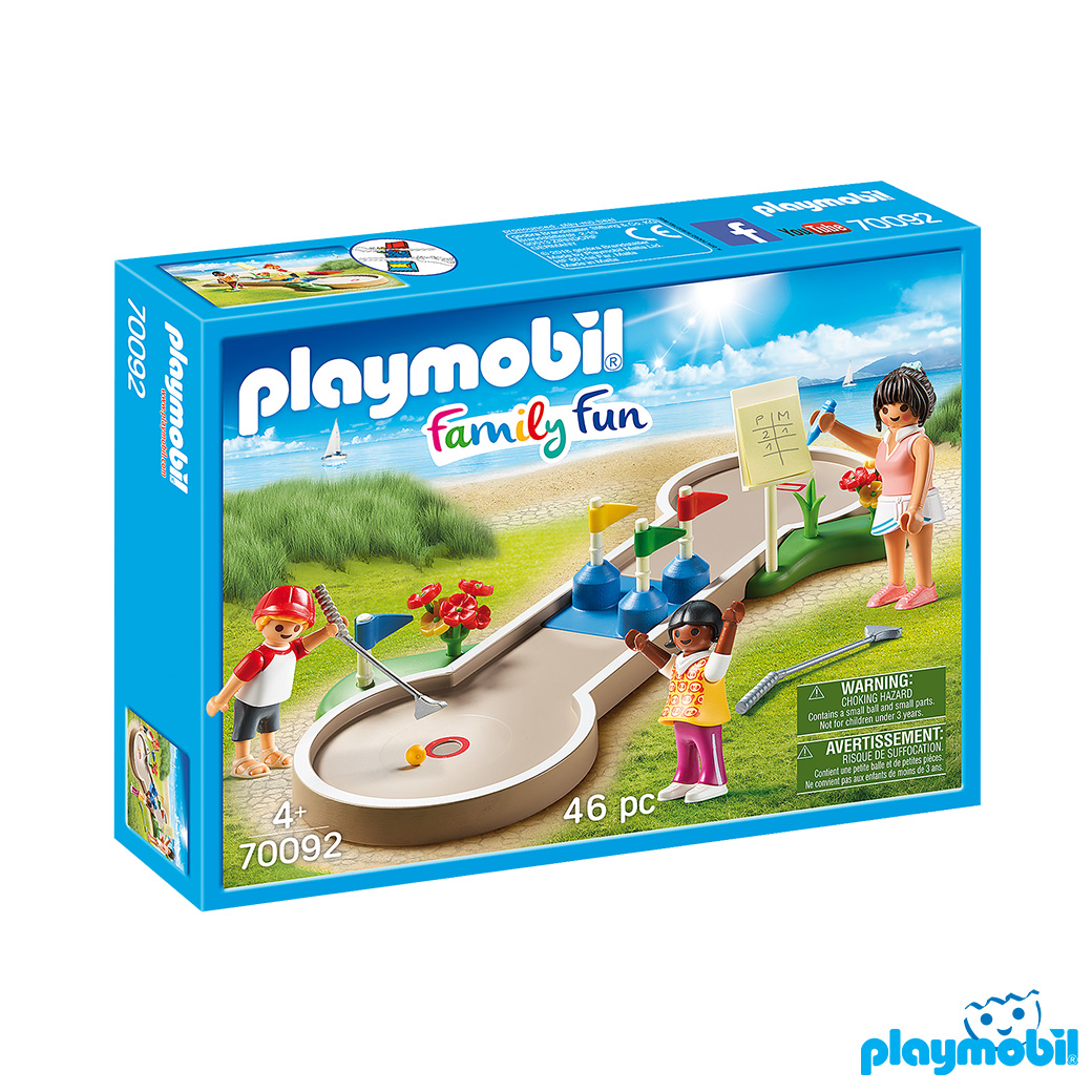 Playmobil 70092 Camping Mini Golf Figure เพลย์โมบิล แคมป์ สนามมินิกอล์ฟ