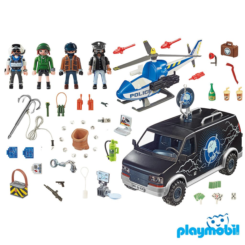 Helicoptero playmobil cheap city action