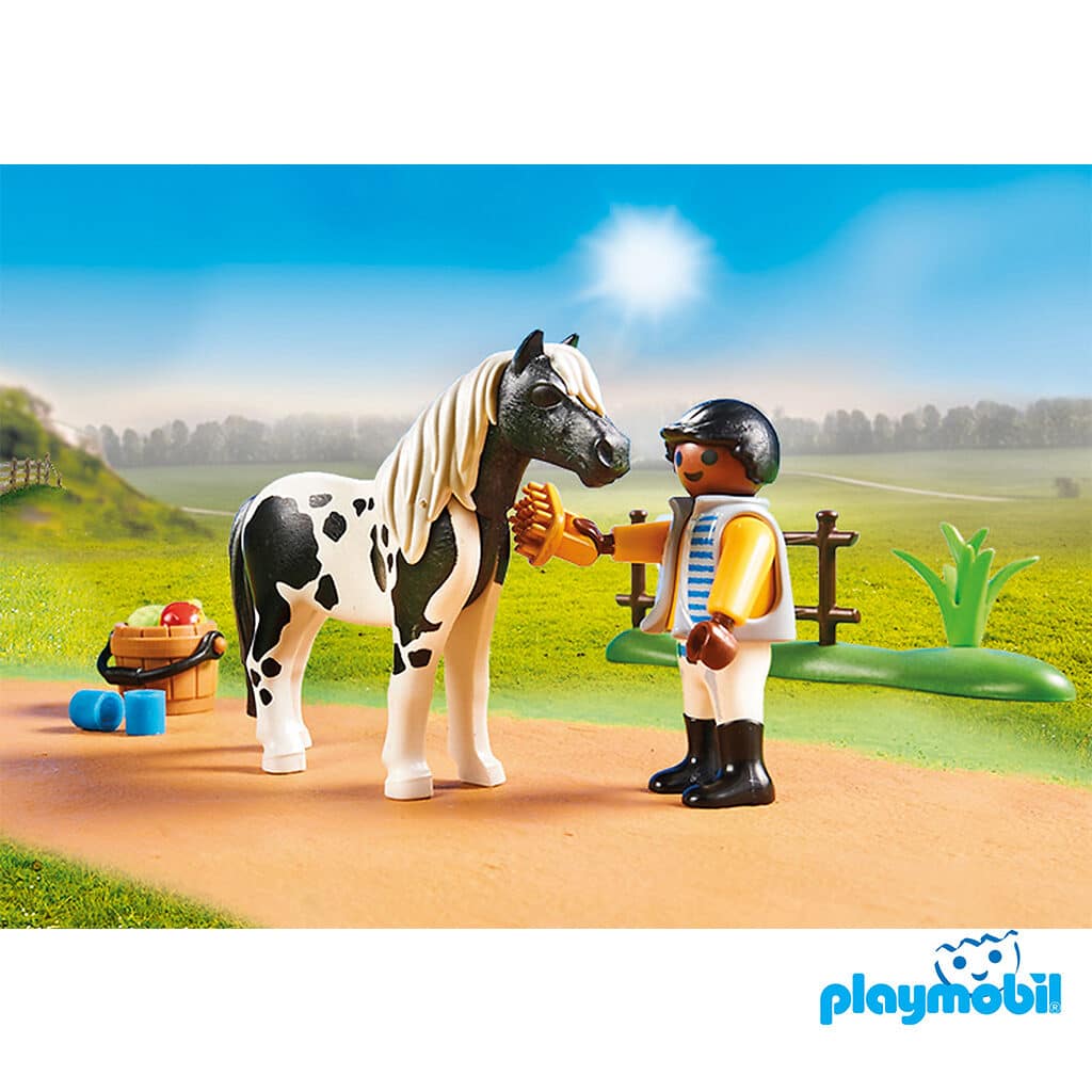 Playmobil 70515 Country Pony Farm Collectible Lewitzer Pony
