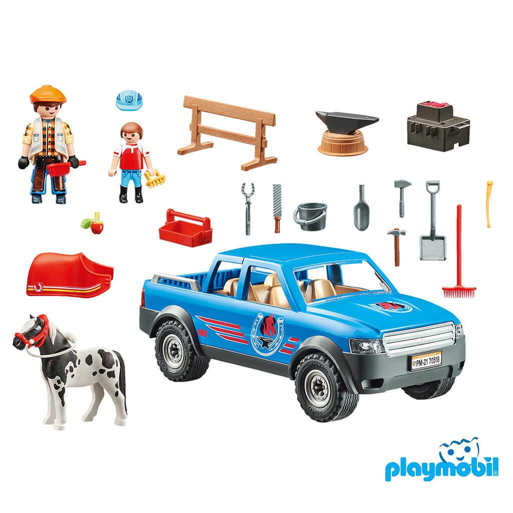 Playmobil 70518 Country Pony Farm Mobile Farrier