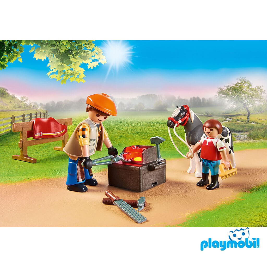 Playmobil 70518 Country Pony Farm Mobile Farrier