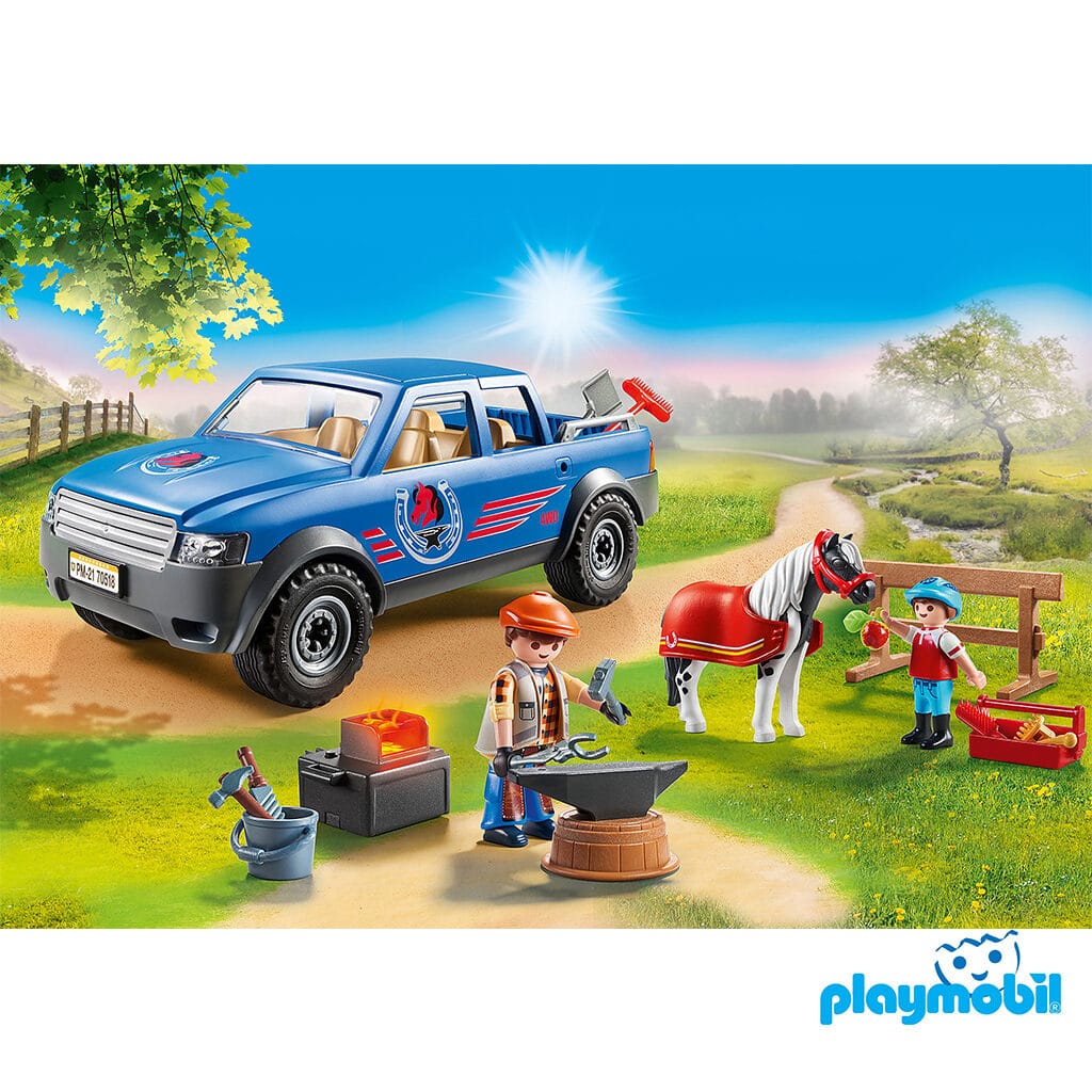 Playmobil 70518 Country Pony Farm Mobile Farrier