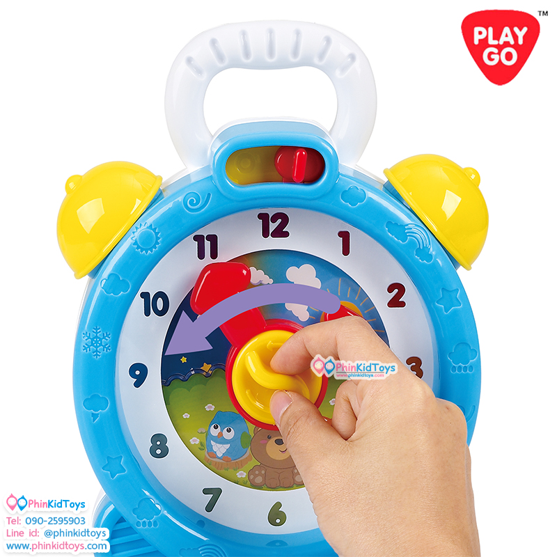 Playgo นาฬิกาเสียงดนตรี Learning Musical Clock (PG-1738)