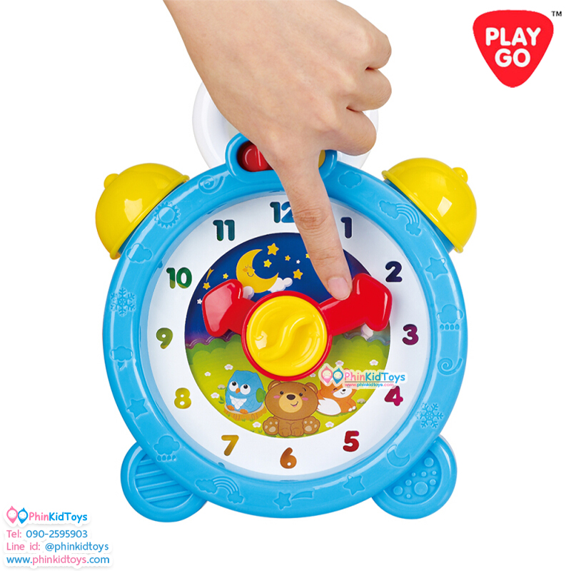 Playgo นาฬิกาเสียงดนตรี Learning Musical Clock (PG-1738)
