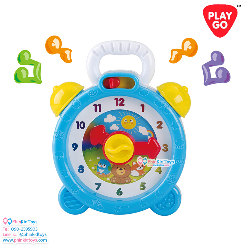Playgo นาฬิกาเสียงดนตรี Learning Musical Clock (PG-1738)
