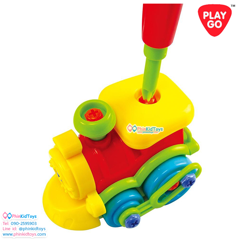 Playgo ชุดประกอบพาหนะ 4 in 1 Mechanic Challenng (PG-2020)