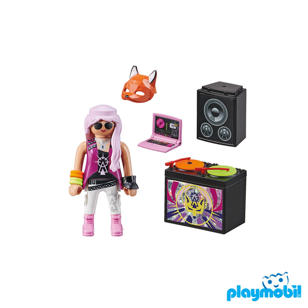 Playmobil 70882 Special Plus DJ with Turntables สเปเชียล ดีเจกับเครื่องเล่นแผ่นเสียง