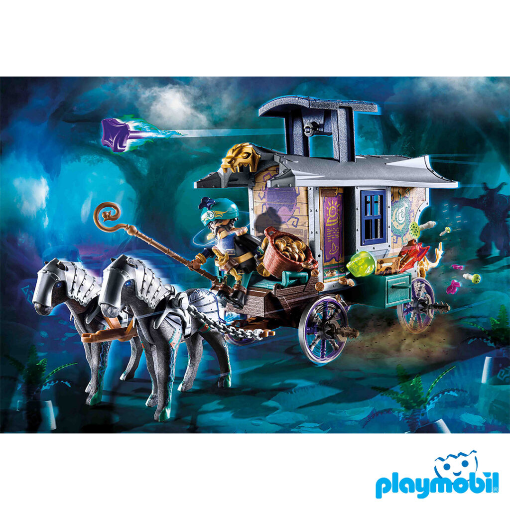 Playmobil 70903 Novelmore Violet Vale - Merchant Carriage โนเวลมอร์ ไวโอเล็ตเวล รถพ่อค้า