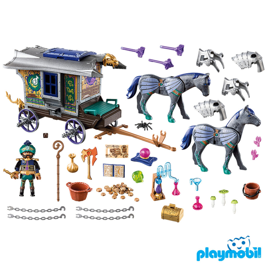 Playmobil 70903 Novelmore Violet Vale - Merchant Carriage โนเวลมอร์ ไวโอเล็ตเวล รถพ่อค้า
