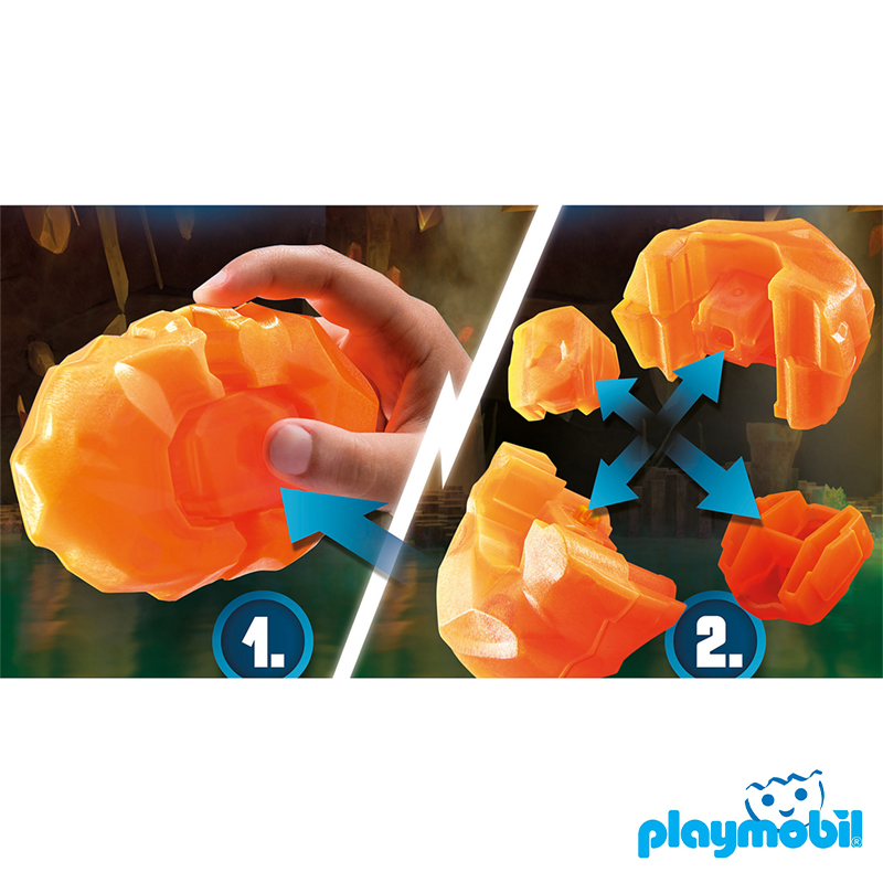 Playmobil 71082 Dragons: The Nine Realms - Plowhorn & D'Angelo ดราก้อน อาณาจักรทั้งเก้า - พลาวฮอร์น & ดี'แองเจโล