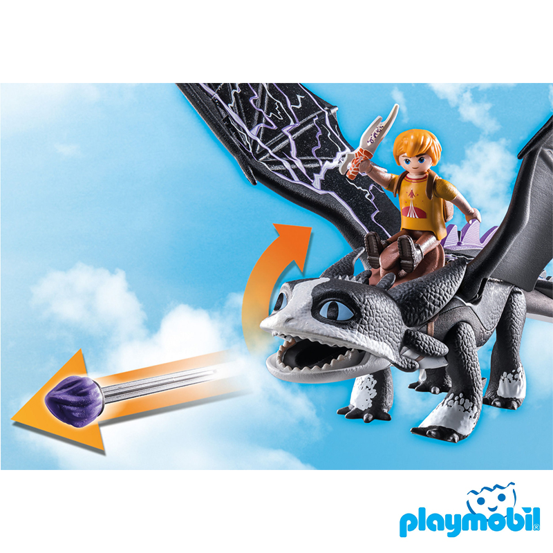 Playmobil 71081 Dragons: The Nine Realms - Thunder & Tom ดราก้อน อาณาจักรทั้งเก้า - ธันเดอร์ & ทอม