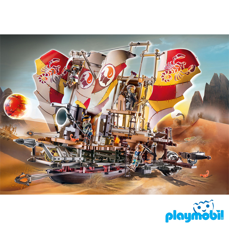 Playmobil 71023 Novelmore Sal'ahari Sands - Sand Stormer โนเวลมอร์ ซาลาฮาริ แซนด์ - เรือแซนด์สตอมเมอร์