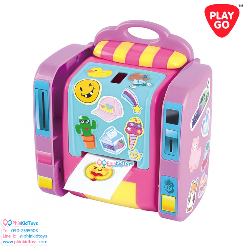 PLAYGO 6048 รีฟิลล์สติกเกอร์ STUDIO แพ็ค 21 ชิ้น STICKER STUDIO REFILL PACK 21 PCS (PG-6048)