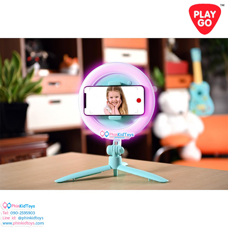 PLAYGO 6098 วล็อกเกอร์ตัวน้อย VLOGGER PLAYSET