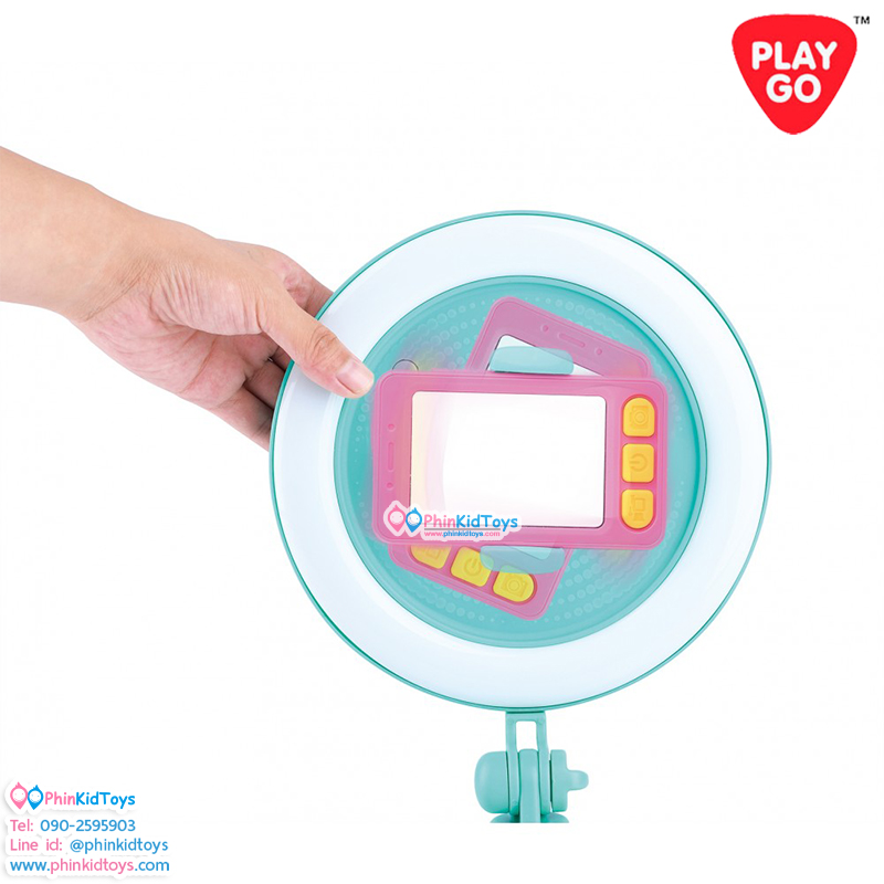PLAYGO 6098 วล็อกเกอร์ตัวน้อย VLOGGER PLAYSET