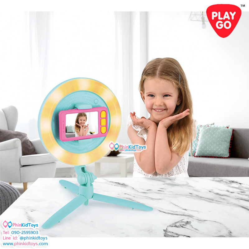 PLAYGO 6098 วล็อกเกอร์ตัวน้อย VLOGGER PLAYSET