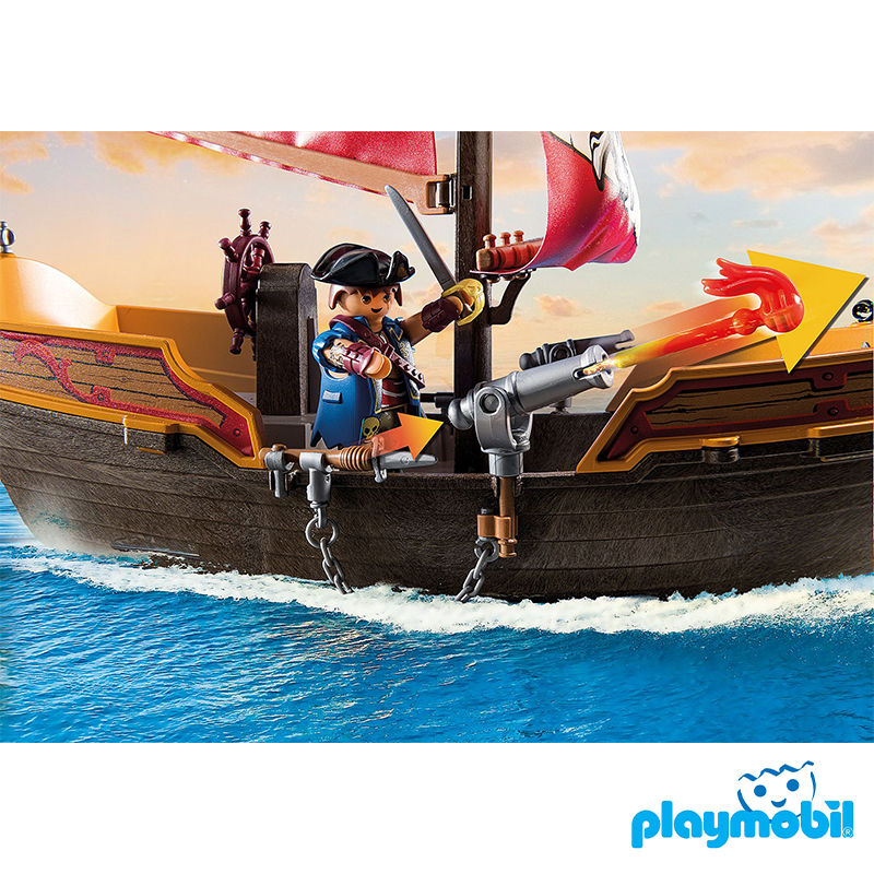 Playmobil 71418 Pirates Pirate Ship โจรสลัด เรือโจรสลัด-24