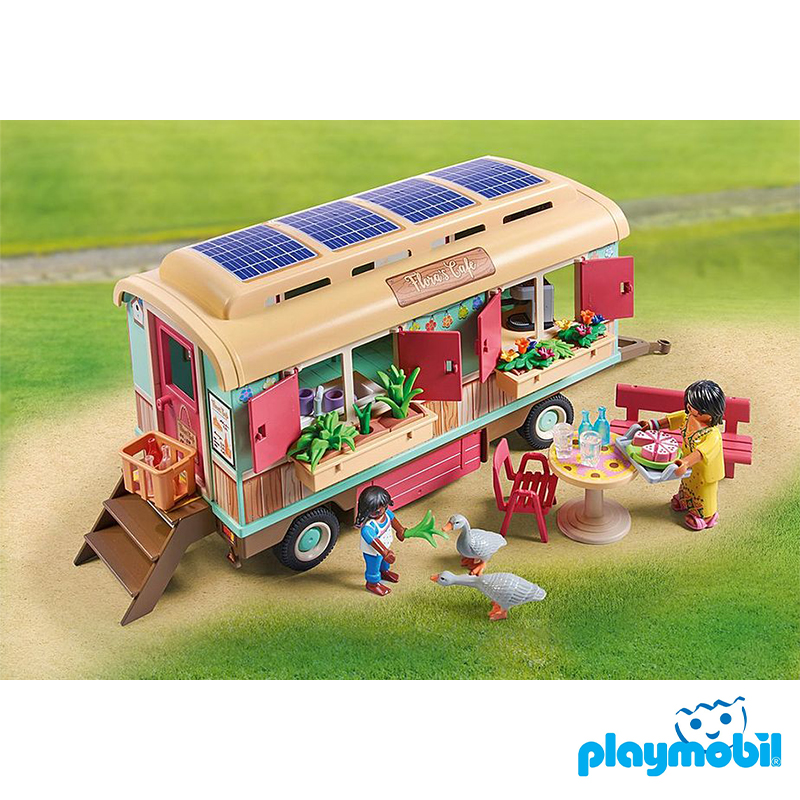 Playmobil 71441 Farm III Cosy Cafe with Vegetable Garden ฟาร์ม3 คาเฟ่สุดอบอุ่นพร้อมสวนผัก