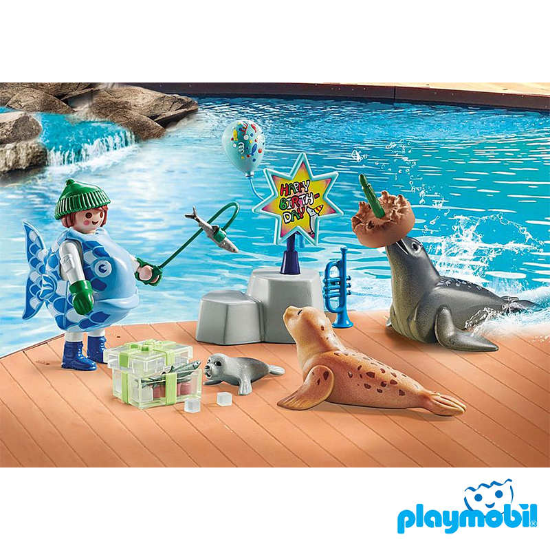 Playmobil 71448 50th Years Gift sets Keeper with Animals 50 ปี ชุดของขวัญ ผู้ดูแลกับสัตว์