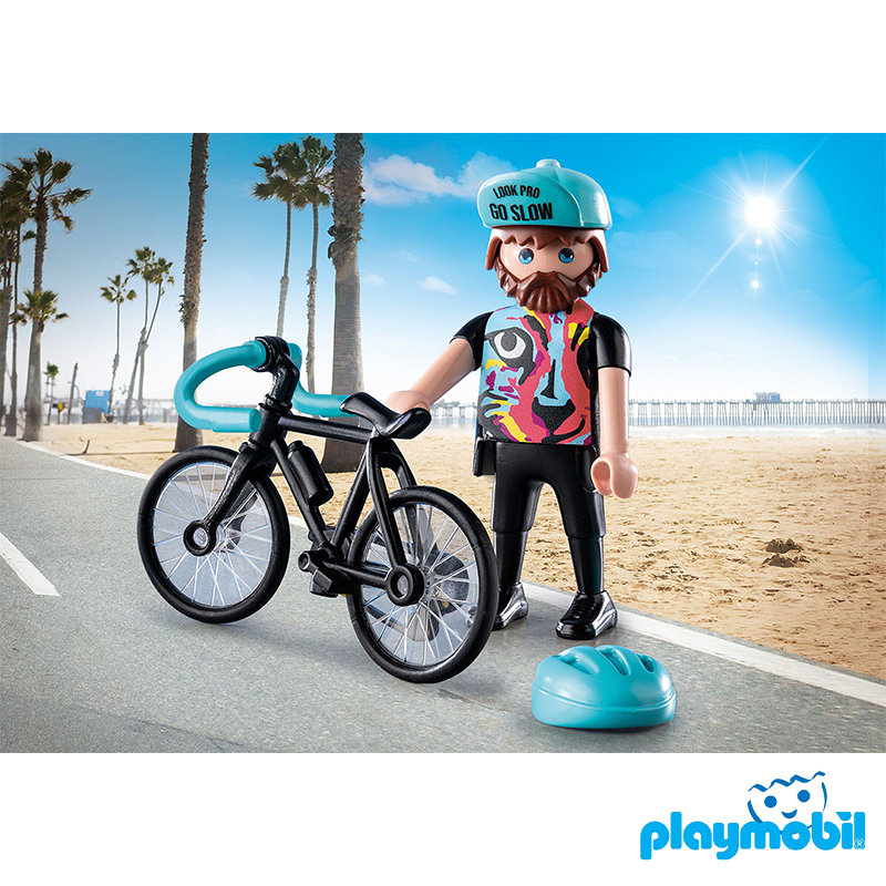 Playmobil 71478 Special Plus Road Cyclist สเปเชียล นักปั่นจักรยานแข่ง Paul Ripke