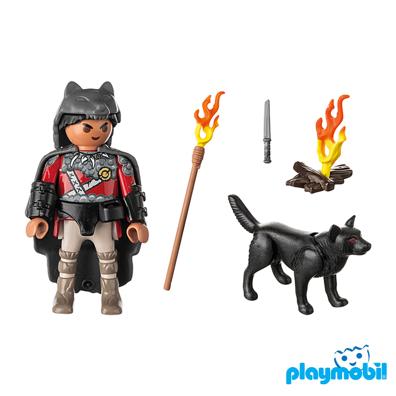 Playmobil 71482 Special Plus Warrior with Wolf สเปเชียล นักรบกับหมาป่า