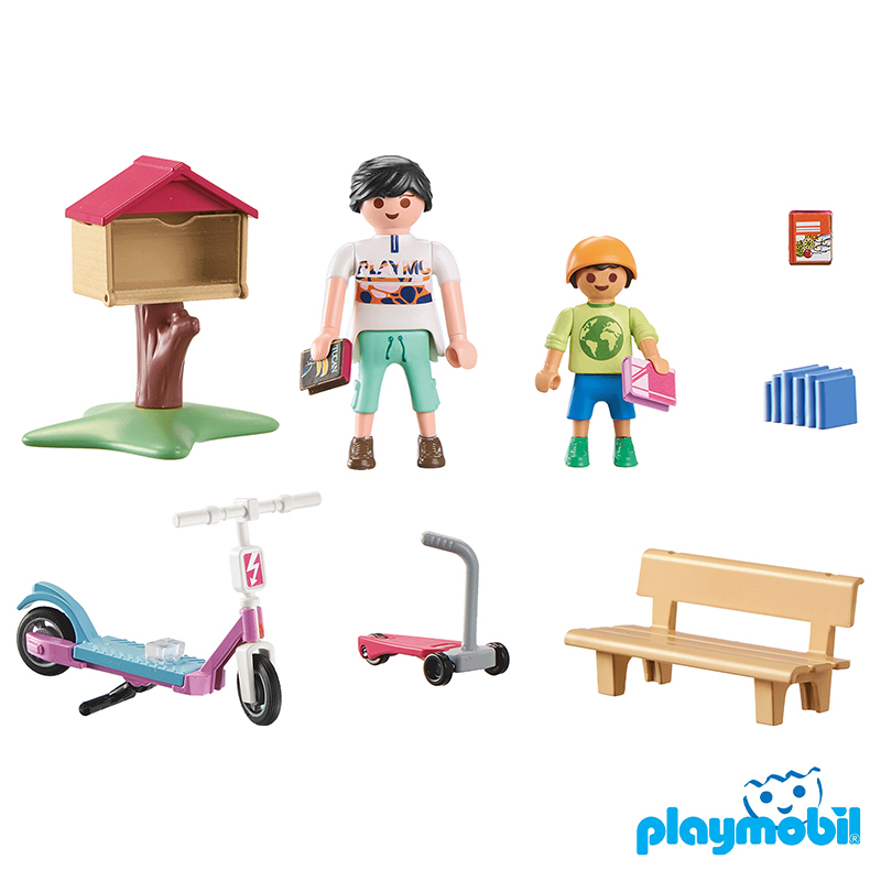 Playmobil 71511 Tiny House Book Exchange ไทนี่เฮ้าส์ ตู้แลกเปลี่ยนหนังสือ