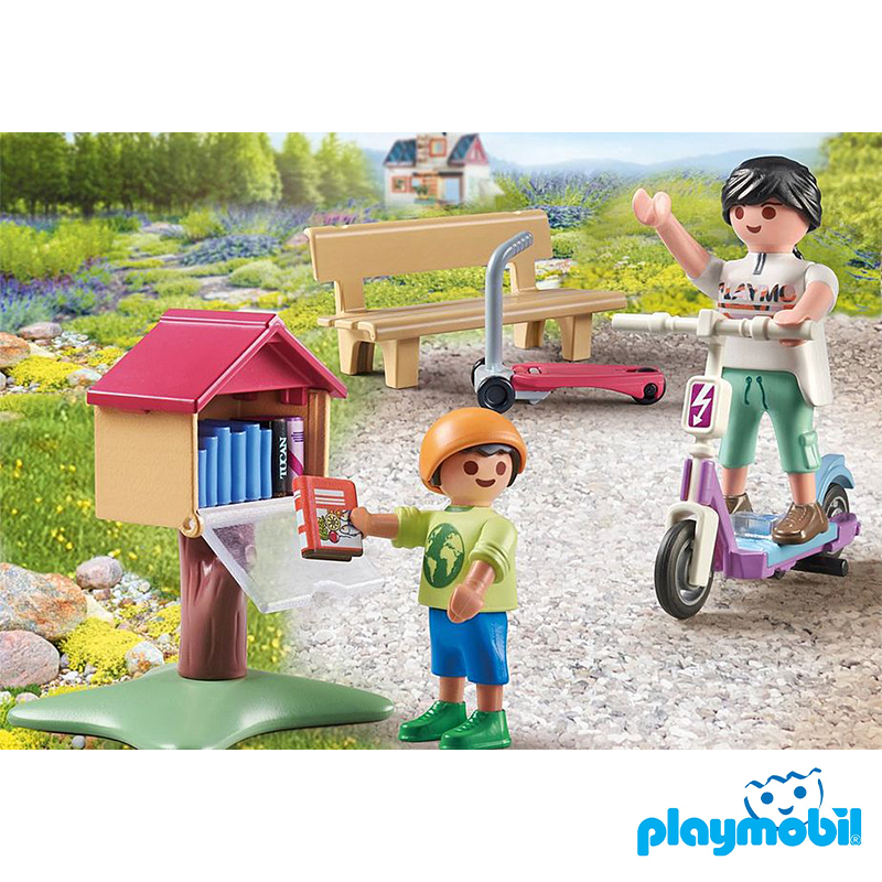 Playmobil 71511 Tiny House Book Exchange ไทนี่เฮ้าส์ ตู้แลกเปลี่ยนหนังสือ