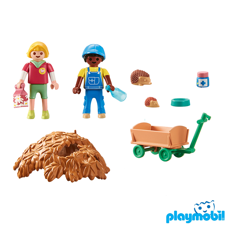 Playmobil 71512 Tiny House Children with Hedgehog family ไทนี่เฮ้าส์ เด็กกับเม่น