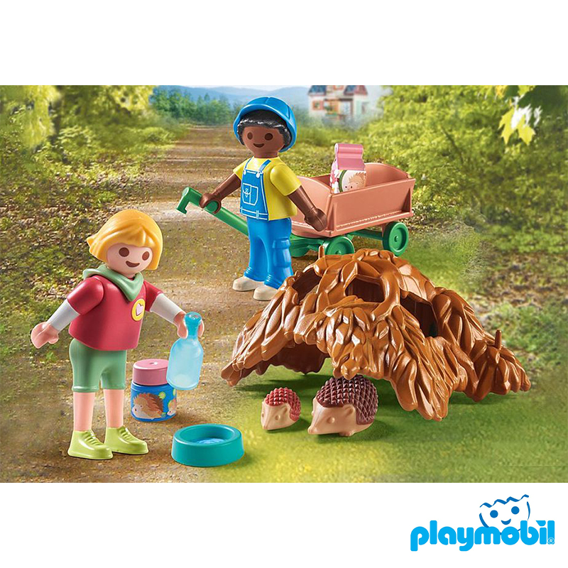 Playmobil 71512 Tiny House Children with Hedgehog family ไทนี่เฮ้าส์ เด็กกับเม่น