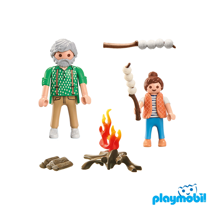 Playmobil 71513 Tiny House Campfire with Marshmallows ไทนี่เฮ้าส์ แคมป์ไฟกับมาร์ชเมลโลว์