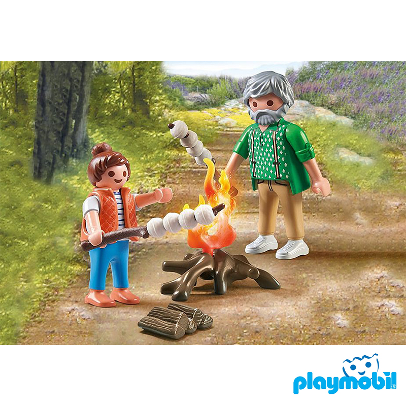 Playmobil 71513 Tiny House Campfire with Marshmallows ไทนี่เฮ้าส์ แคมป์ไฟกับมาร์ชเมลโลว์