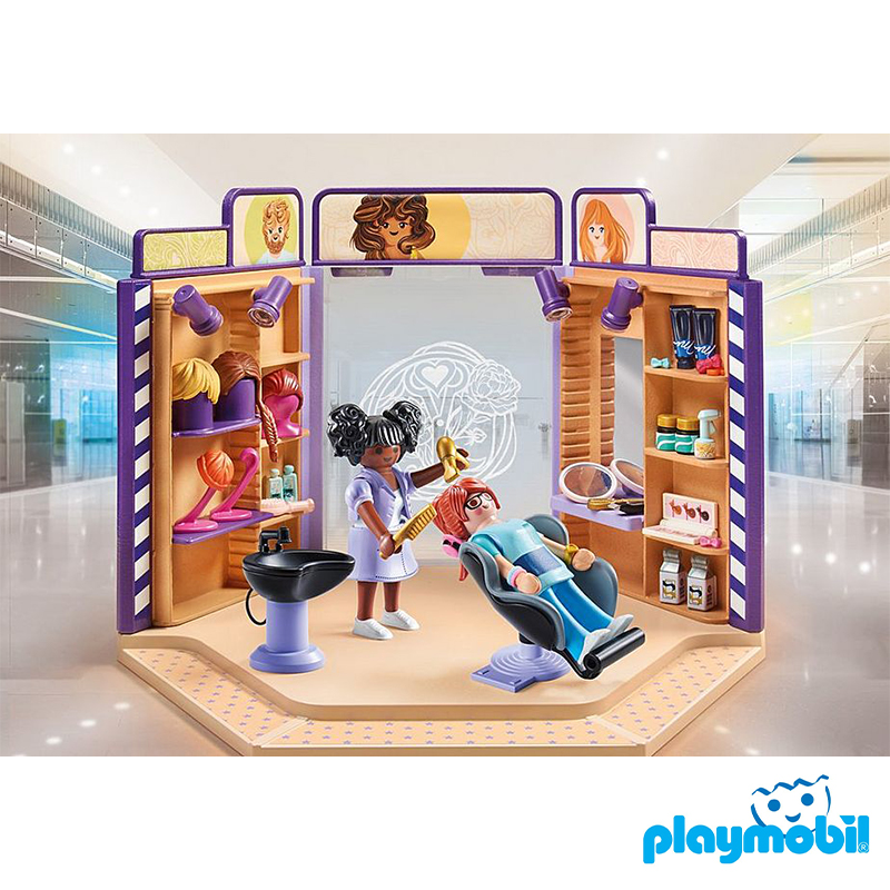 Playmobil 71535 Shopping Hair Salon ช๊อปปิ้ง ร้านทำผม
