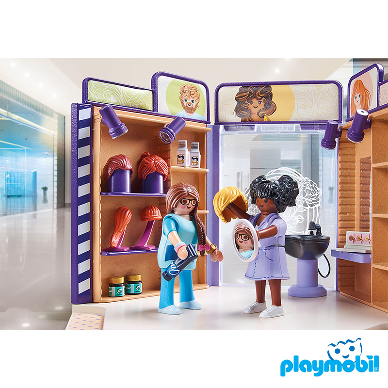 Playmobil 71535 Shopping Hair Salon ช๊อปปิ้ง ร้านทำผม