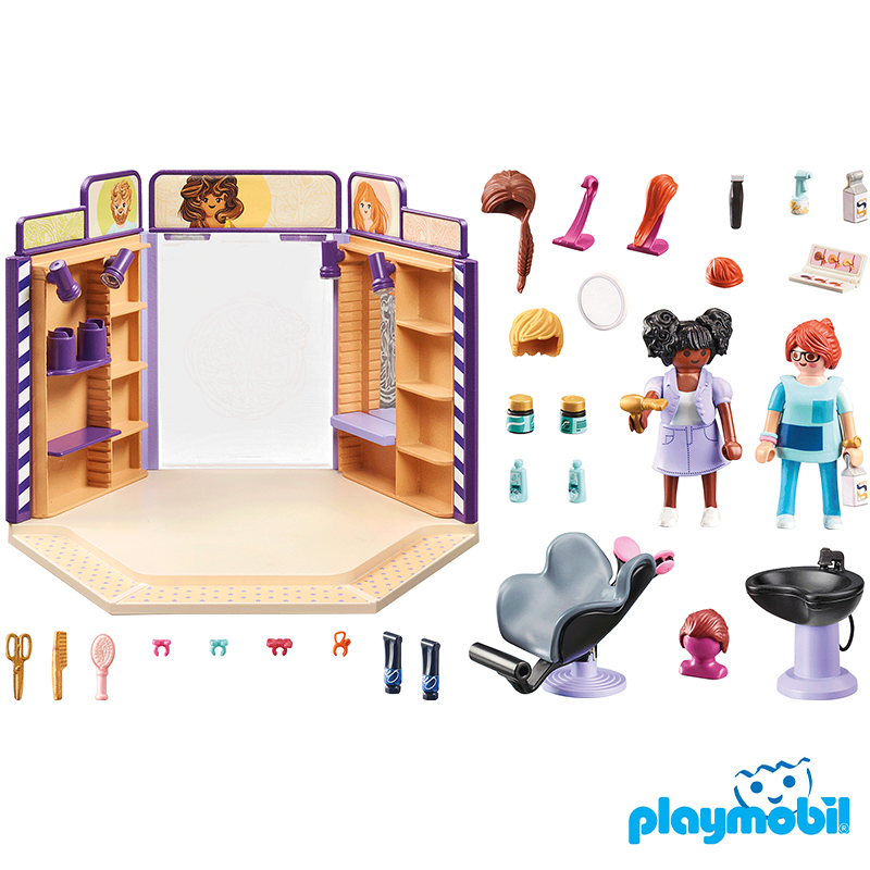Playmobil 71535 Shopping Hair Salon ช๊อปปิ้ง ร้านทำผม