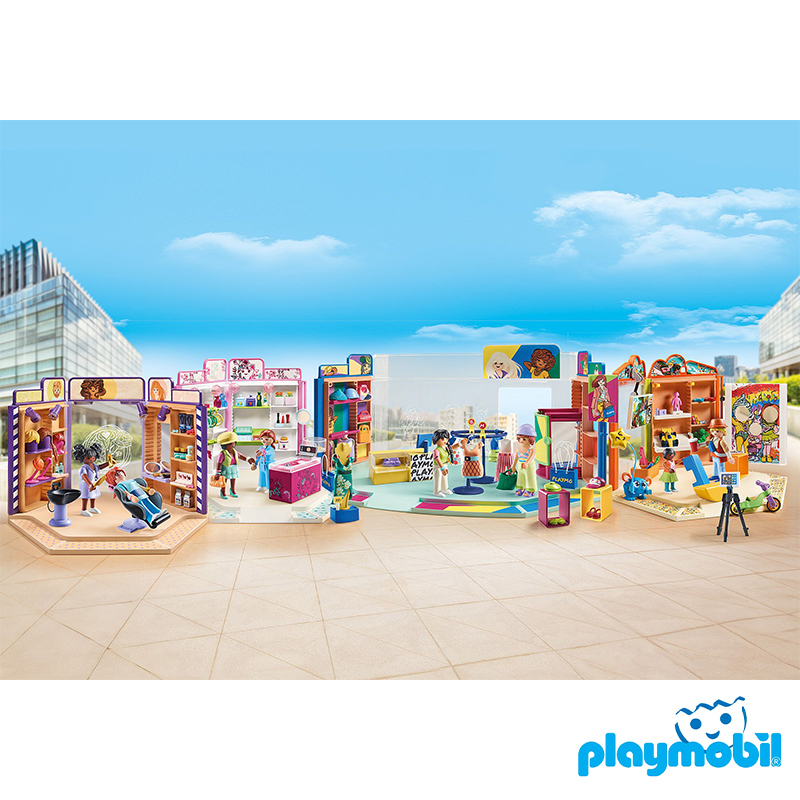 Playmobil 71535 Shopping Hair Salon ช๊อปปิ้ง ร้านทำผม