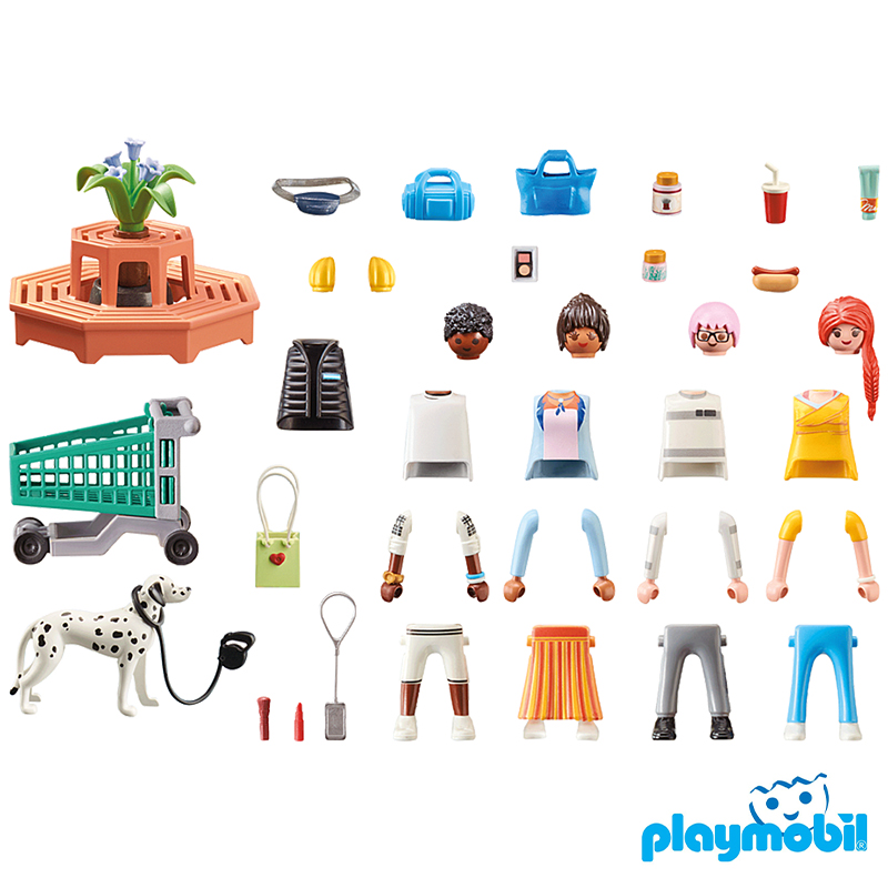 Playmobil 71541 Shopping My Figures: Shopping ช๊อปปิ้ง มายฟิกเกอร์ช้อปปิ้ง