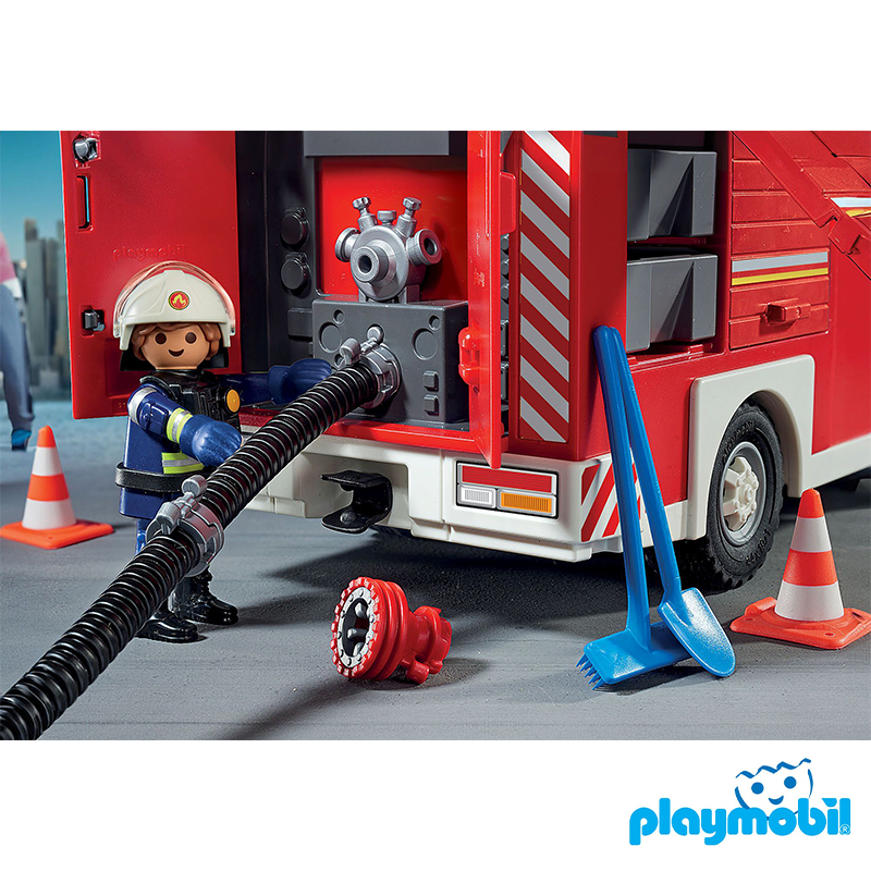 Playmobil 71603 50th Years Fire Rescue Mega Set 50 ปี เซ็ตสถานีและรถดับเพลิง