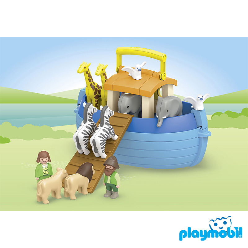 Playmobil 71681 JUNIOR: My Take Along Noah´s Ark จูเนียร์ เรือโนอาห์กระเป๋าหิ้ว