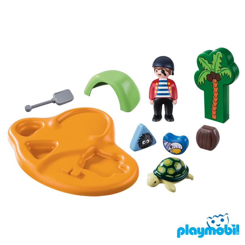 Playmobil 9119 123 Pirate Island 123 เกาะโจรสลัด