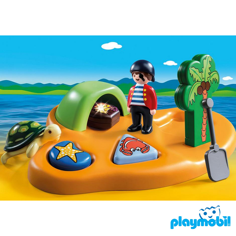 Playmobil 9119 123 Pirate Island 123 เกาะโจรสลัด