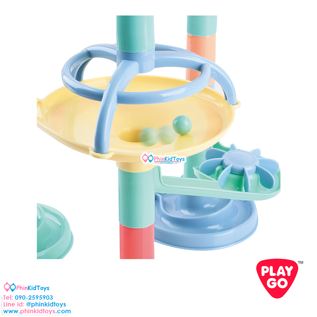 Playgo 4830 รางท่อบอลประกอบ