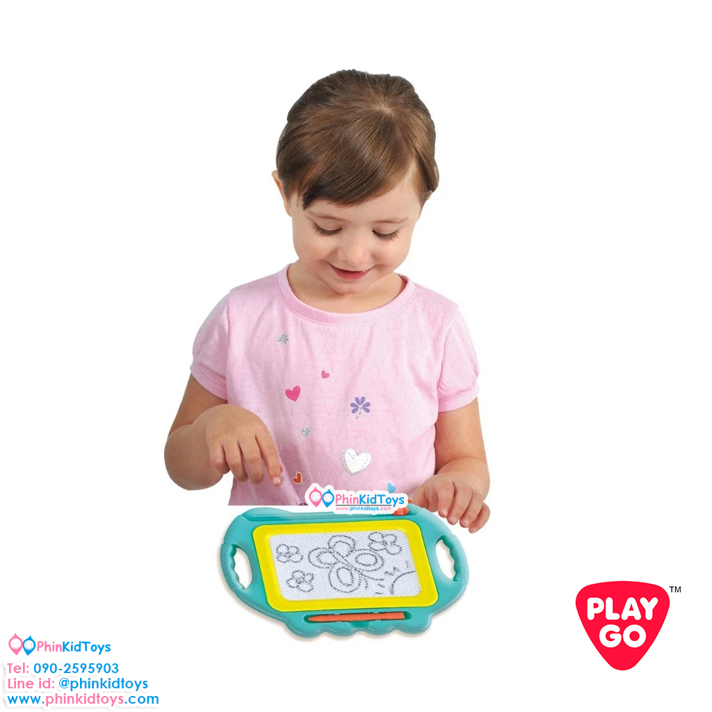 PLAYGO 95033 กระดานแม่เหล็กลบได้ DRAW AND SWIPE BOARD (PG-95033)