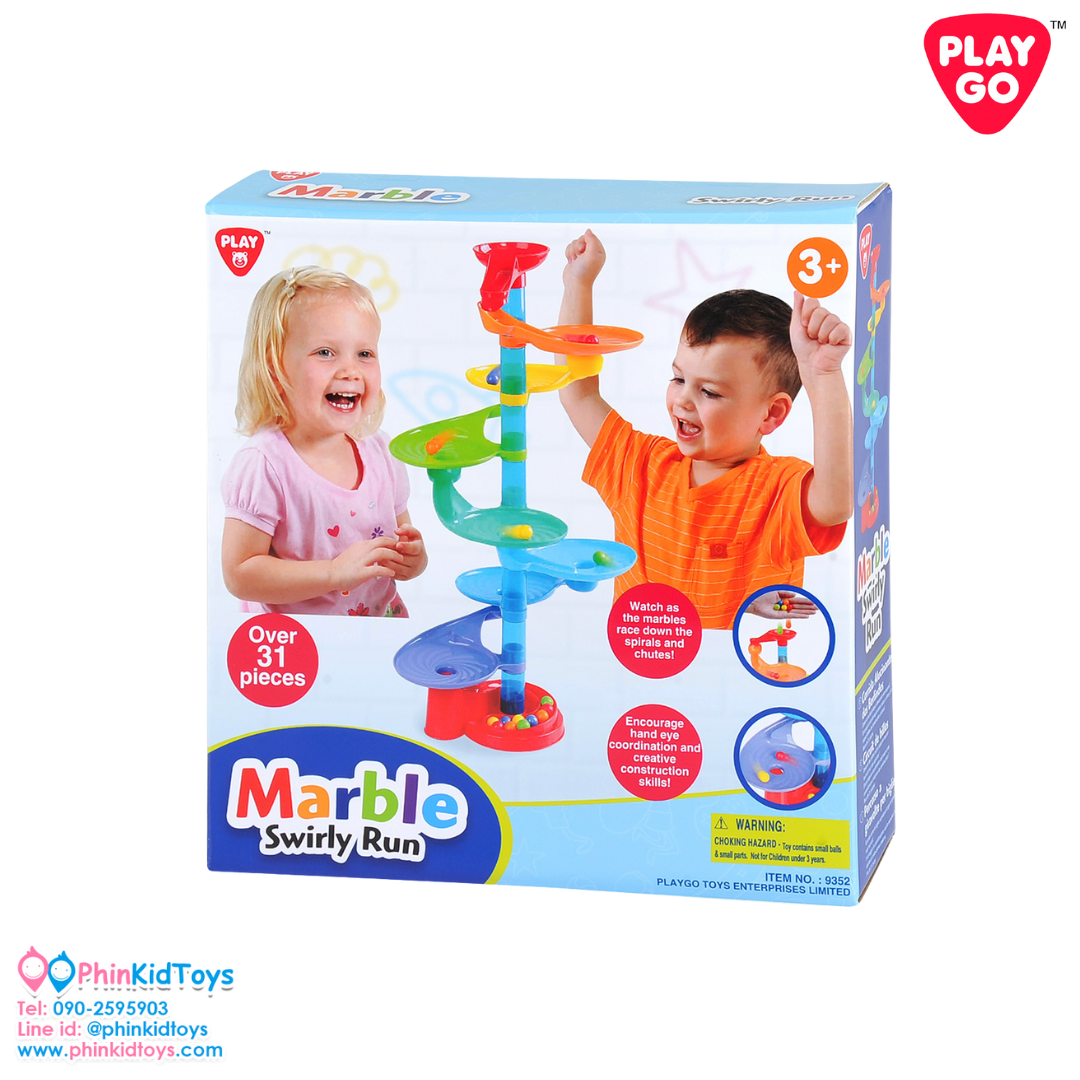 PLAYGO 9352 ท่อบอลวิ่งวน MARBLE SWIRLY RUN (PG-9352)
